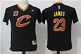 Youth Cleveland Cavaliers #23 Lebron James Black Pride Swingman Jersey,baseball caps,new era cap wholesale,wholesale hats